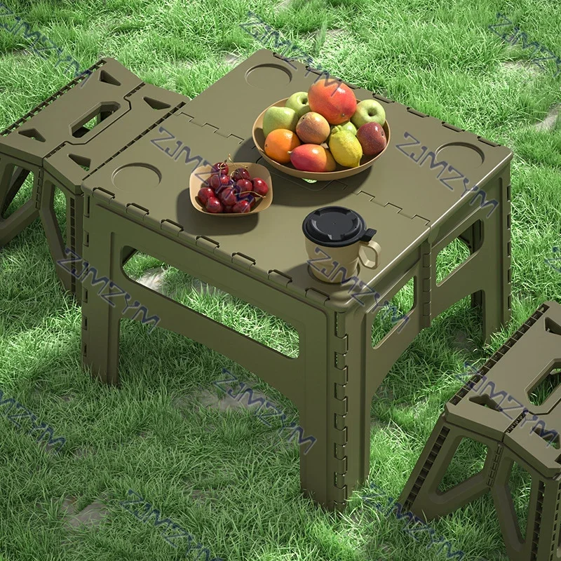 Outdoor Furniture Bali - Outdoor Folding Table Portable Camping Plastic