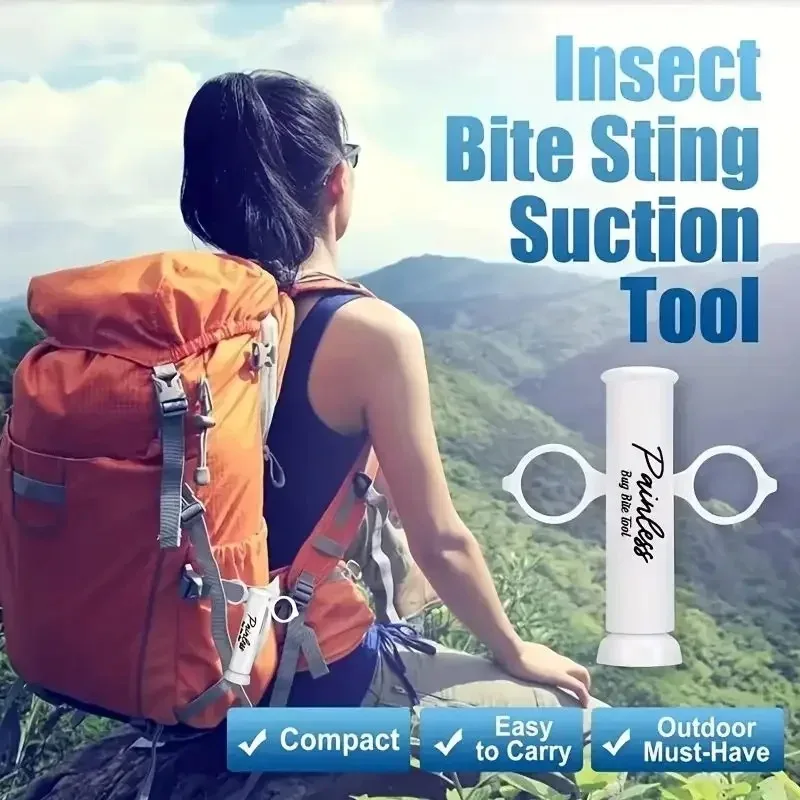 Outdoor Furniture Hay - Insect Bite Suction Venom Extractor Vacuum