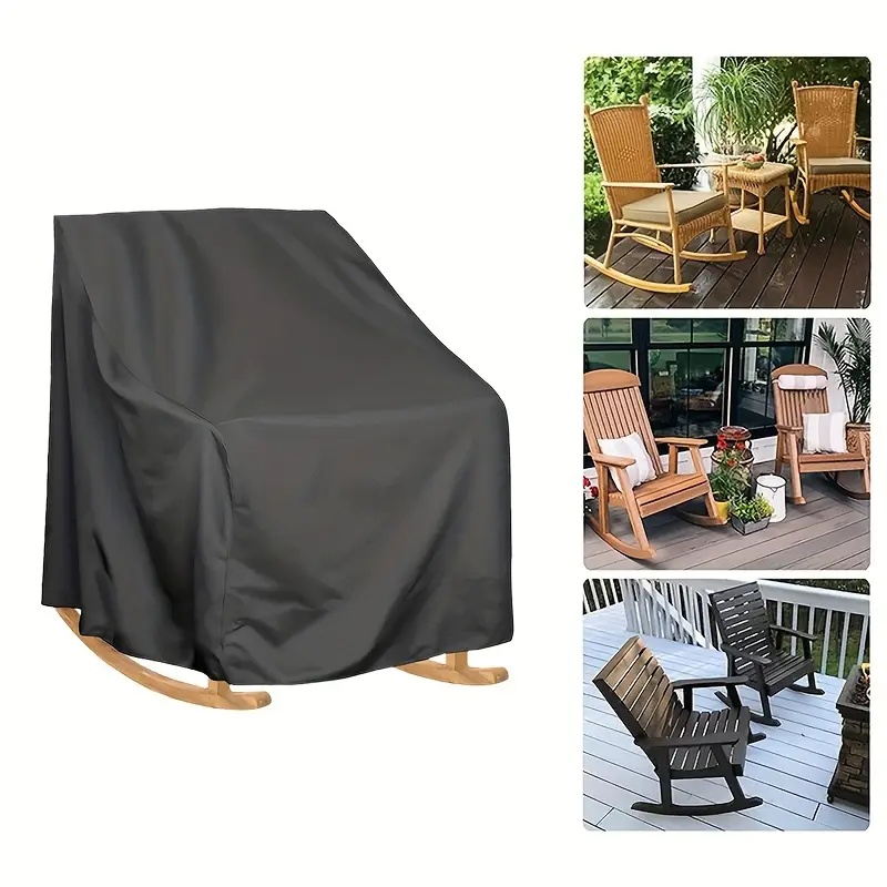 Outdoor Furniture Heavy Duty - Heavy-Duty Oxford Fabric Outdoor Rocking Chair