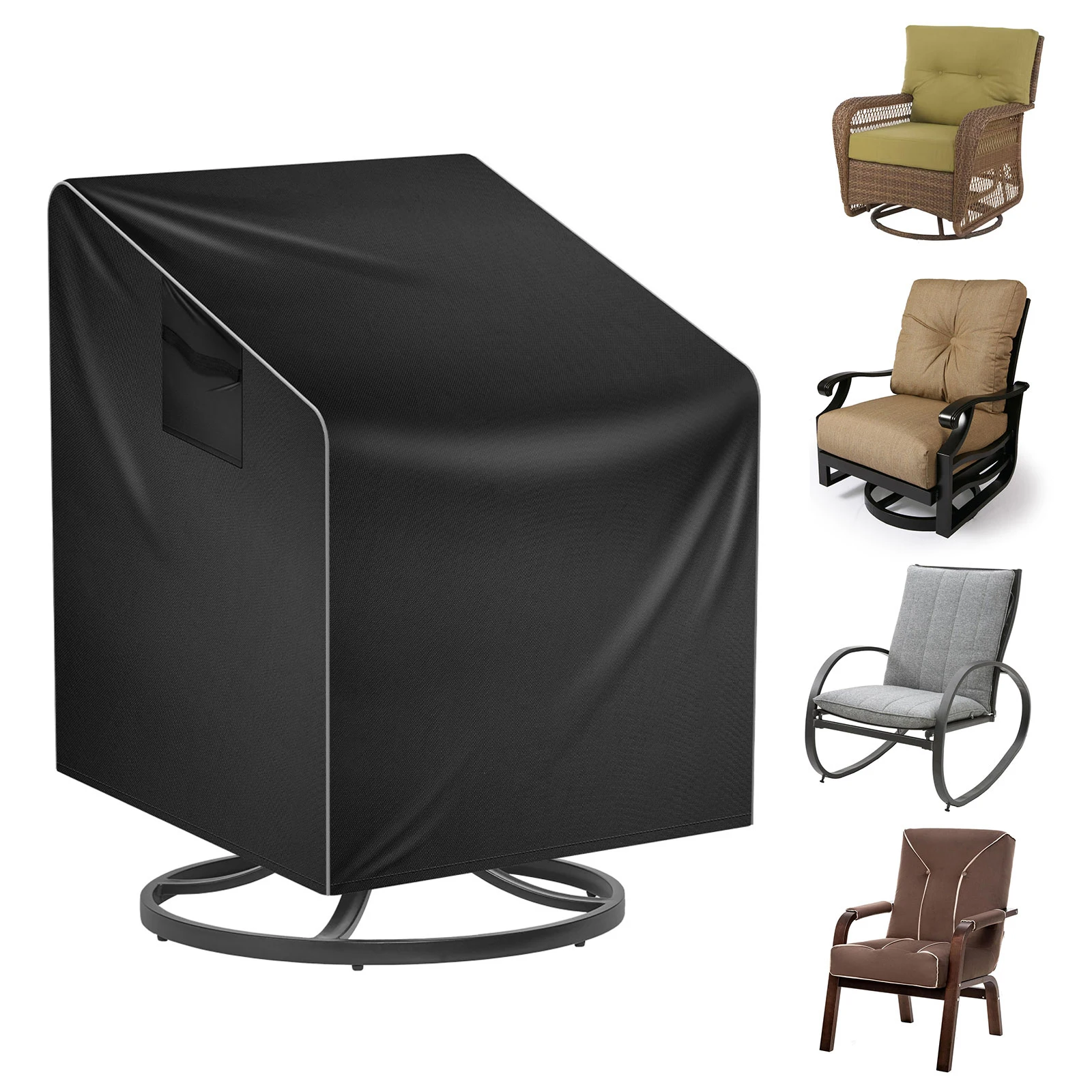 Outdoor Furniture Europe - Outdoor Thickening Chair Dust Cover Waterproof