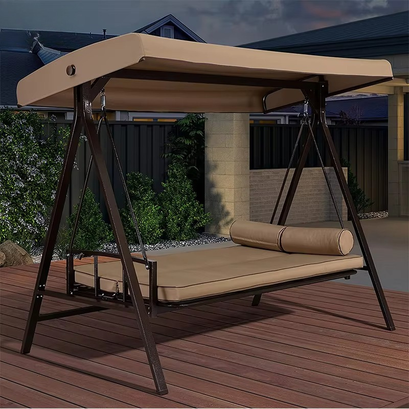 Outdoor Furniture Warehouse - Garden Patio Swing Seater Cushions 3-Seats