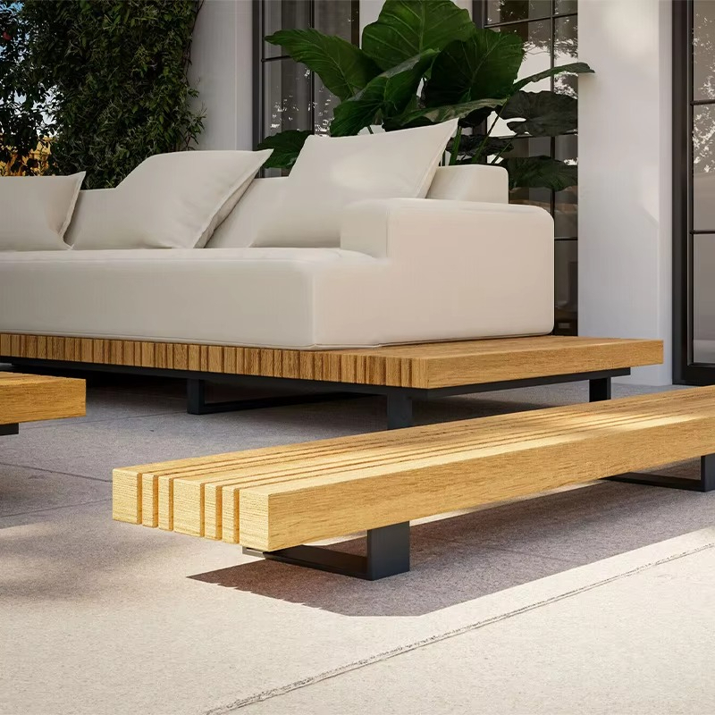 Waterproof Teak Wood Garden So - Outdoor Furniture Teak recension och pris
