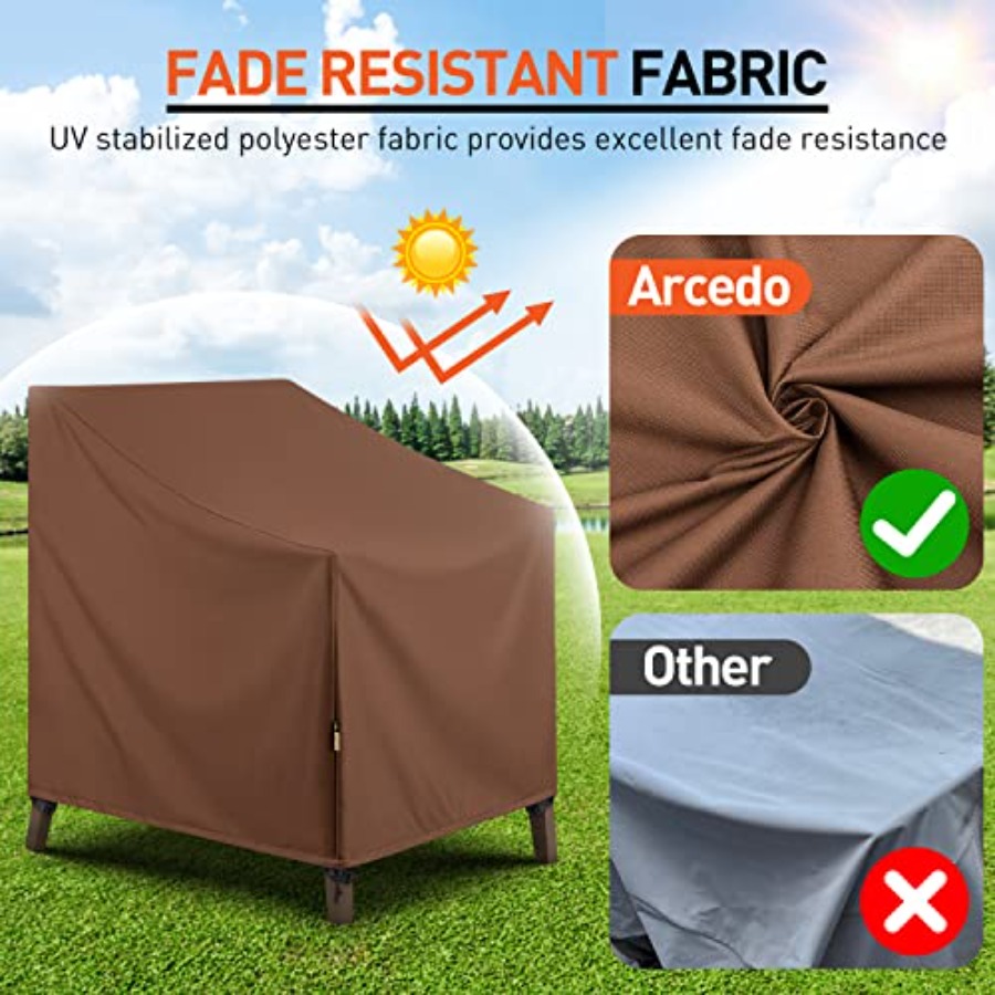 Waterproof Patio Chair Covers, - Outdoor Furniture Heavy Duty recension och pris
