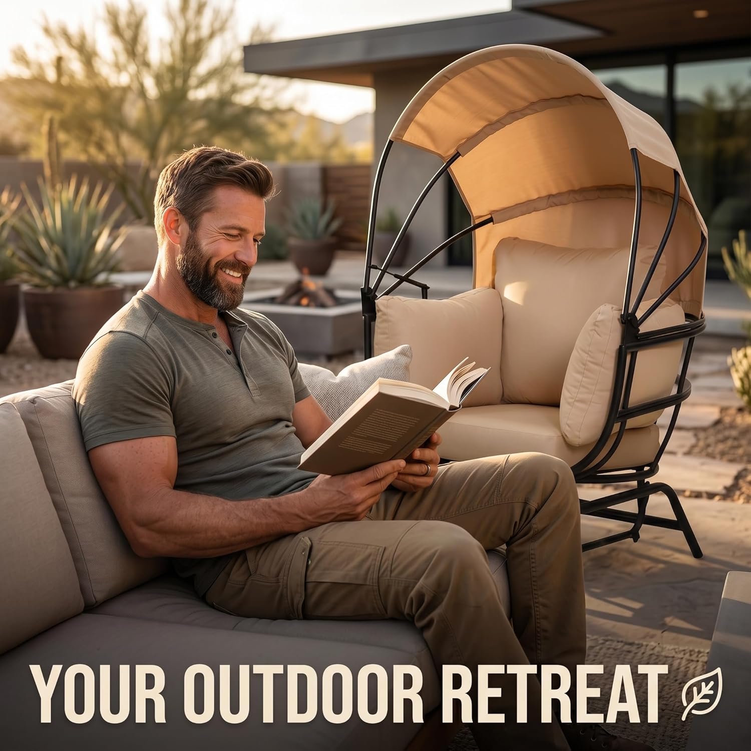 Luxury Egg Chair Powder-Coated - Outdoor Furniture Egg Chair recension och pris