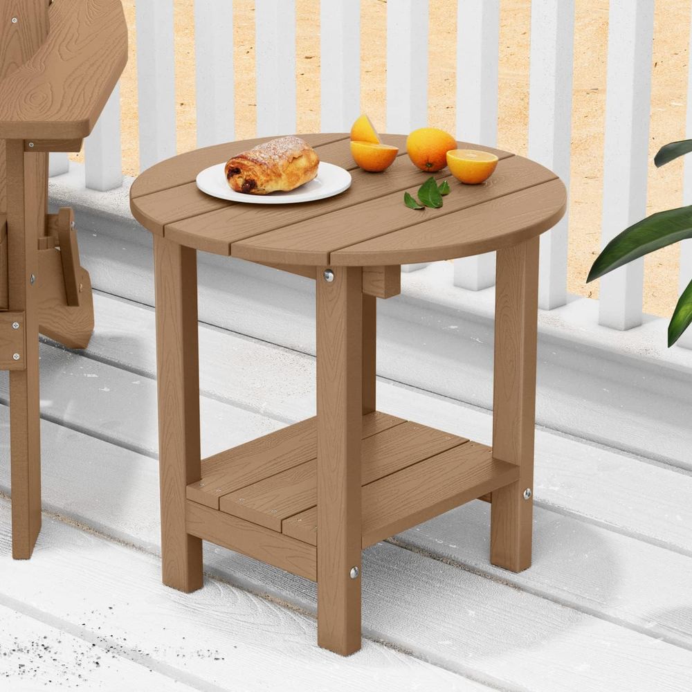 Outdoor 18 Inch Side Table wit - Outdoor Furniture Balcony recension och pris