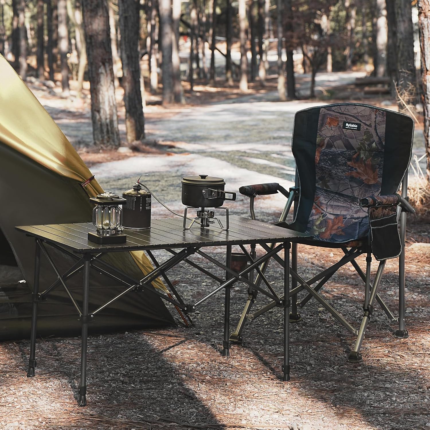 Folding Portable Camp Table Al - Outdoor Furniture Europe recension och pris
