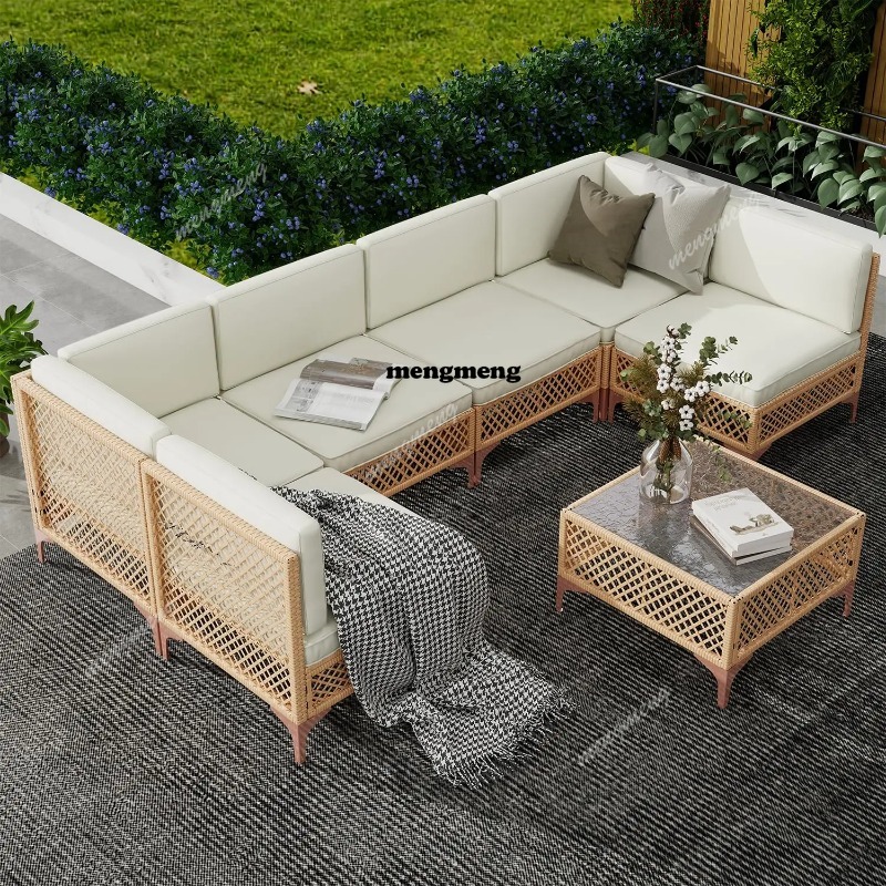 9-Piece Outdoor Patio Furnitur - Outdoor Furniture Set With Fire Pit recension och pris