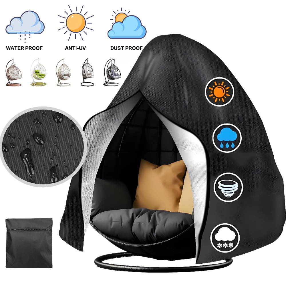 Waterproof Patio Hanging Egg C - Outdoor Furniture Egg Chair recension och pris