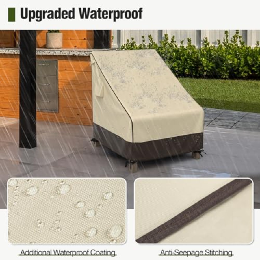 Patio Chair Cover Waterproof,  - Outdoor Furniture Heavy Duty recension och pris