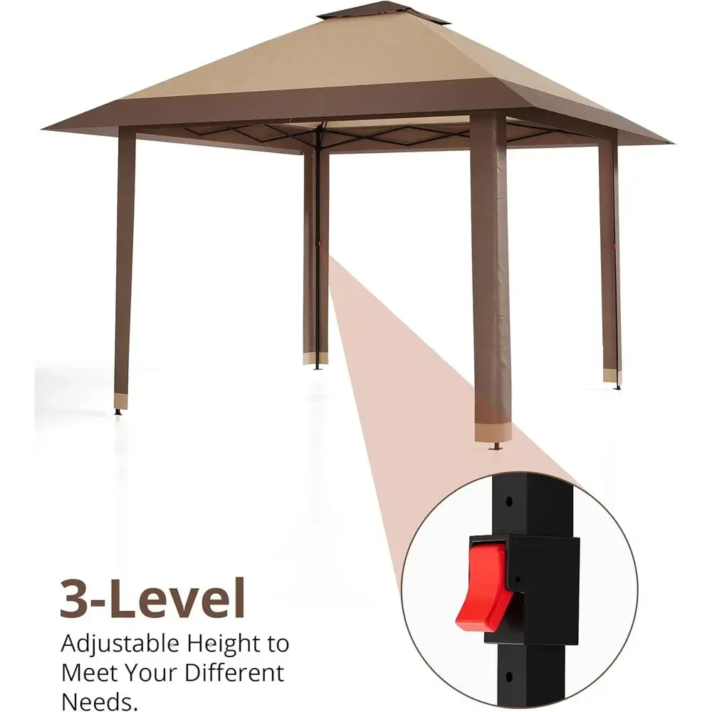 13x13 Outdoor Gazebo with Mesh - Outdoor Furniture Balcony recension och pris