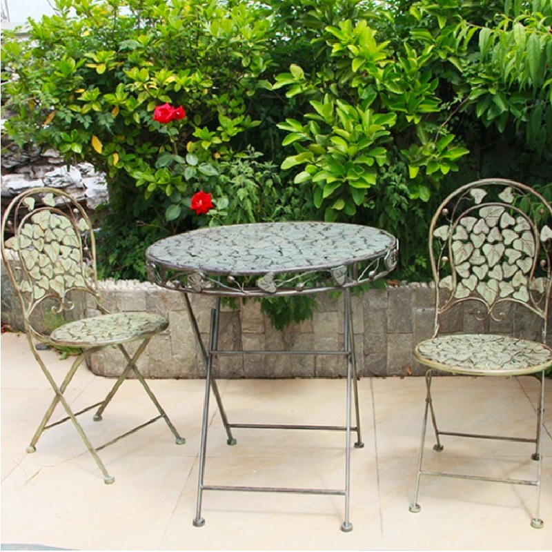 Old Courtyard Retro Iron Table - Outdoor Furniture Europe recension och pris