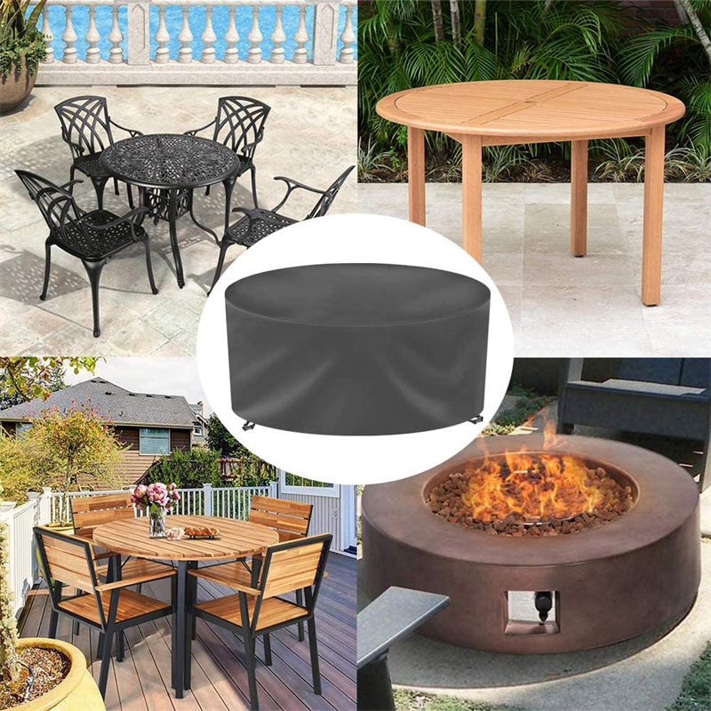 12 Sizes Round Furniture Cover - Outdoor Furniture Heavy Duty recension och pris