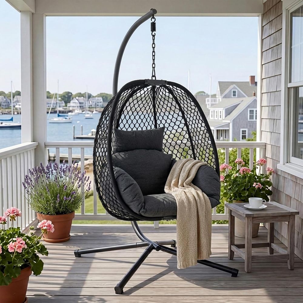 Egg Chair Outdoor with Stand,  - Outdoor Furniture Egg Chair recension och pris
