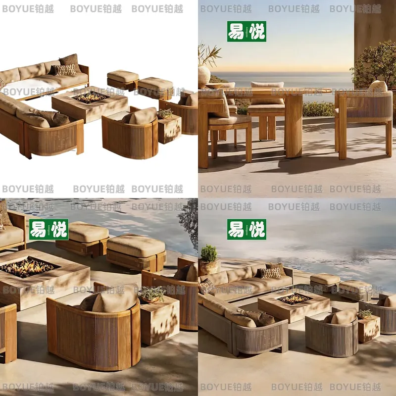 Outdoor Rattan Sofa Set Teak R - Outdoor Furniture Teak recension och pris
