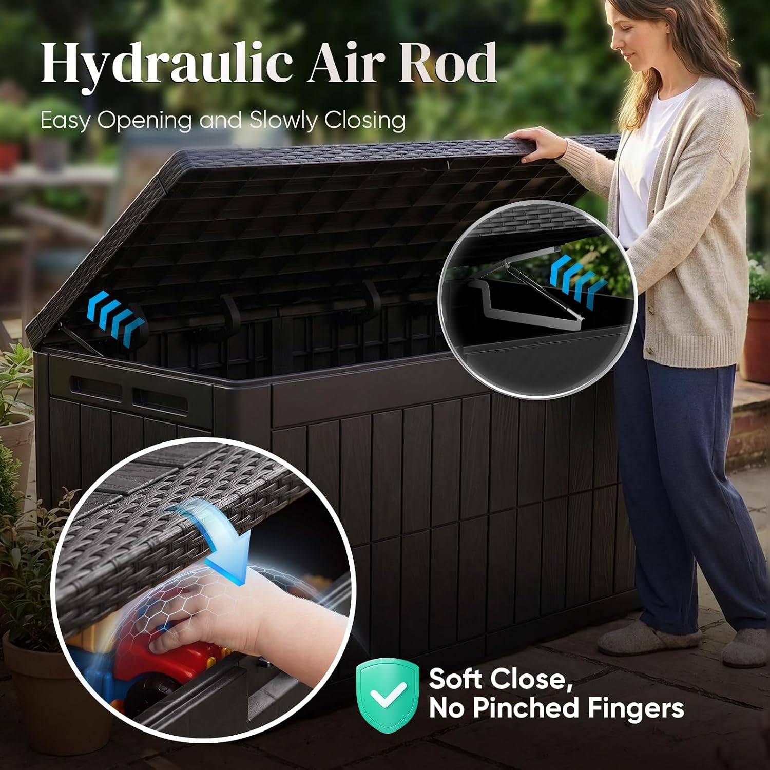 120 Gallon Large Outdoor Stora - Outdoor Furniture Weatherproof recension och pris