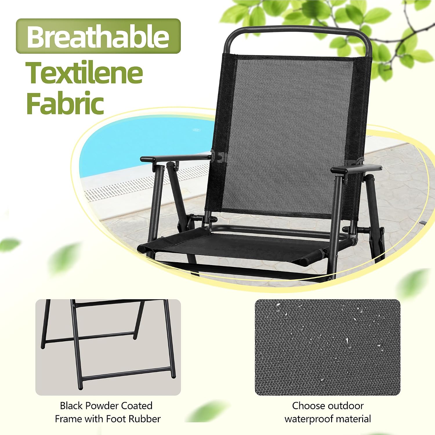 Metal Patio Dining Set Outdoor - Outdoor Furniture Bali recension och pris