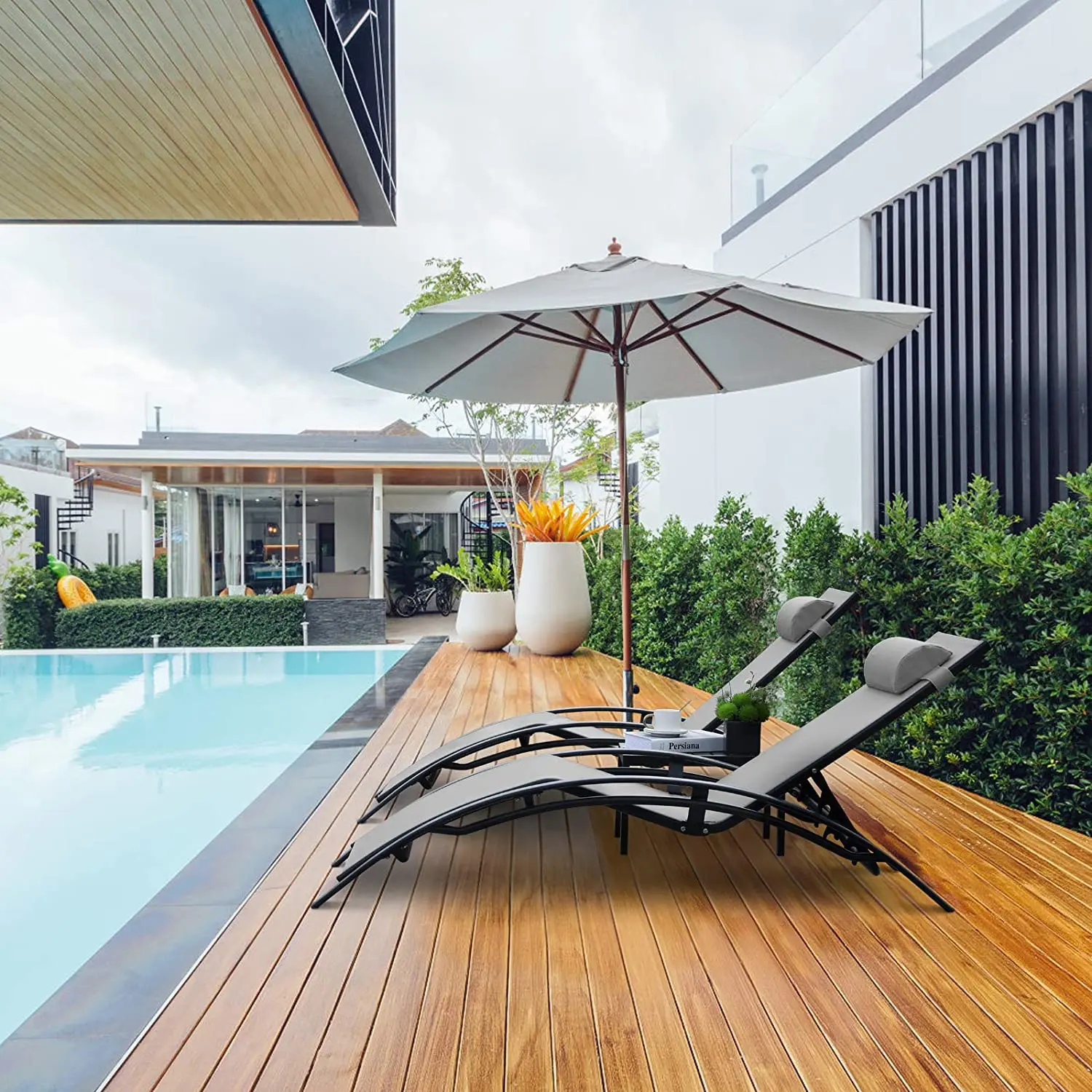 Aluminum Lounge Chair for Outs - Outdoor Furniture Bali recension och pris