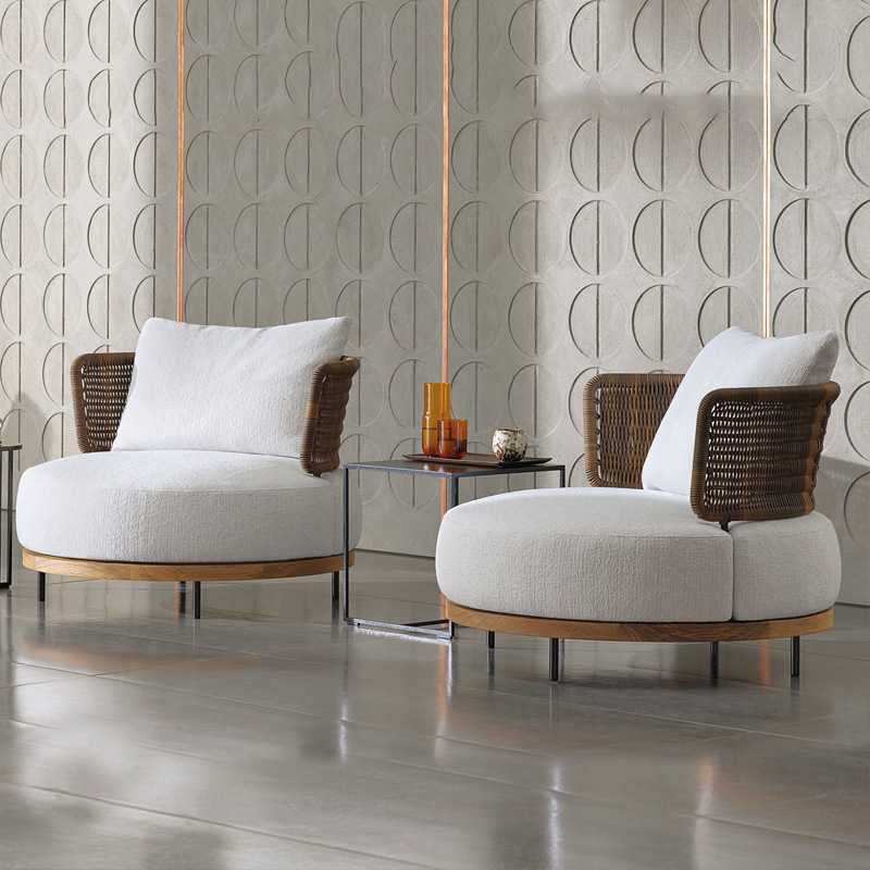 qw-Outdoor Sofa Patio Villa Te - Outdoor Furniture Teak recension och pris
