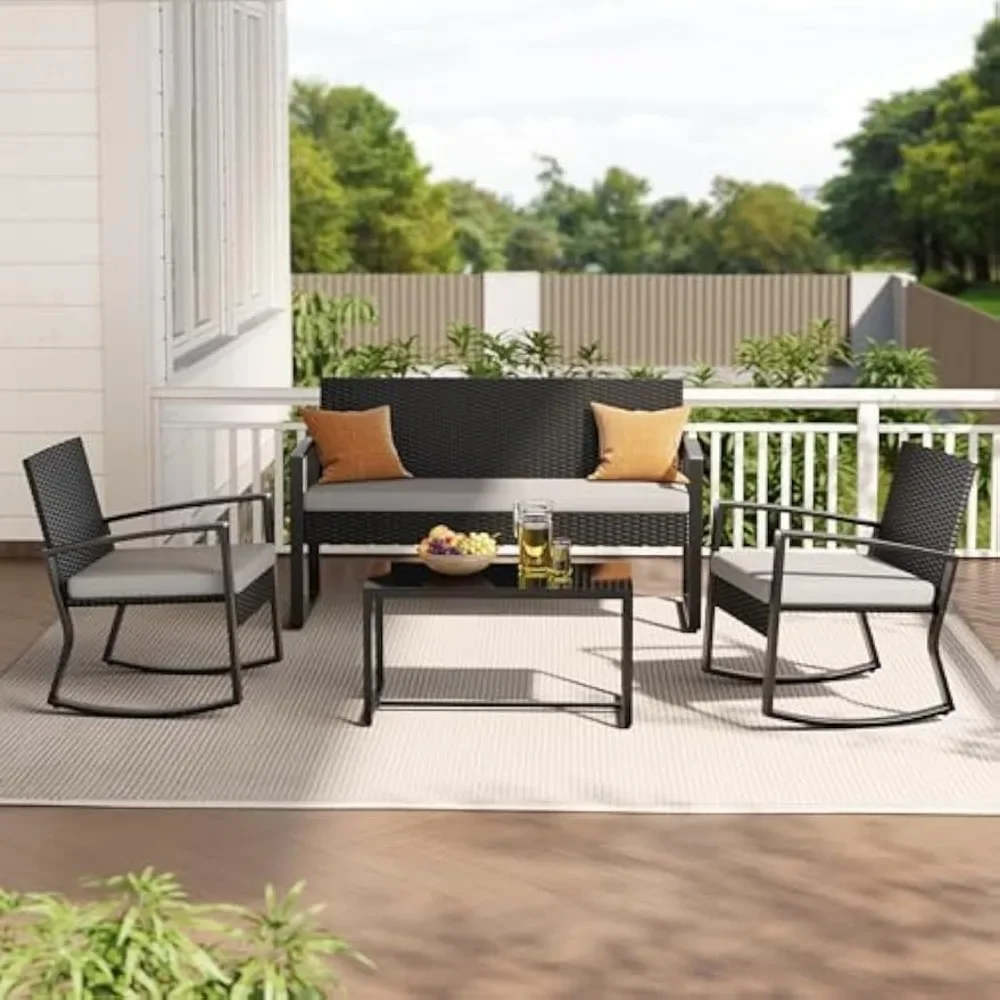4 Piece Outdoor Patio Furnitur - Outdoor Furniture Bali recension och pris