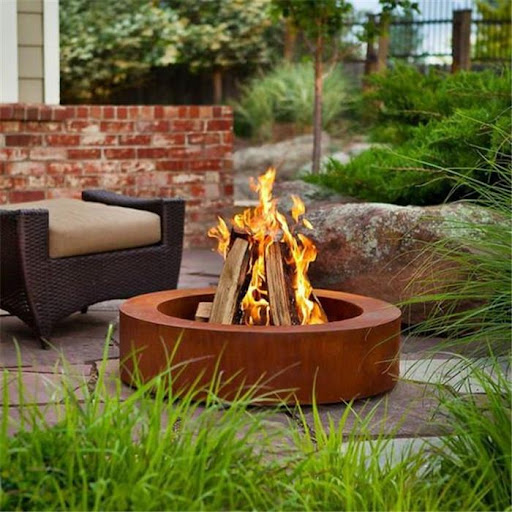 Outdoor Sofa Set Fire Pit Tabl - Outdoor Furniture Set With Fire Pit recension och pris