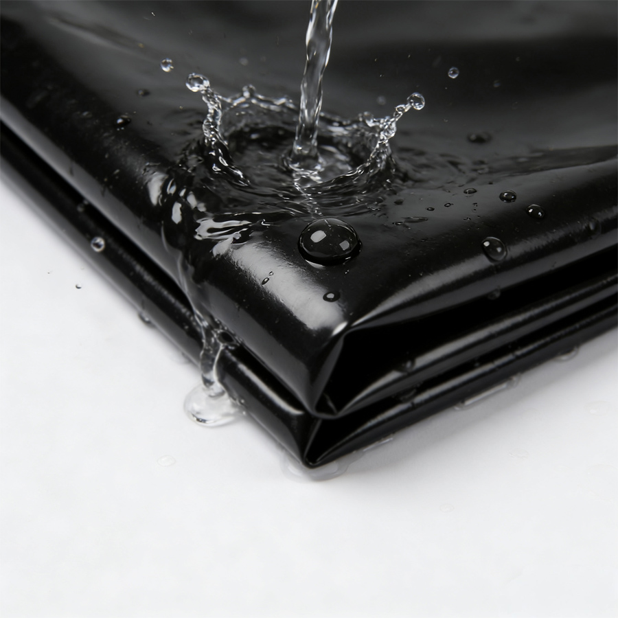 Durable Pure Black PVC Waterpr - Outdoor Furniture Weatherproof recension och pris