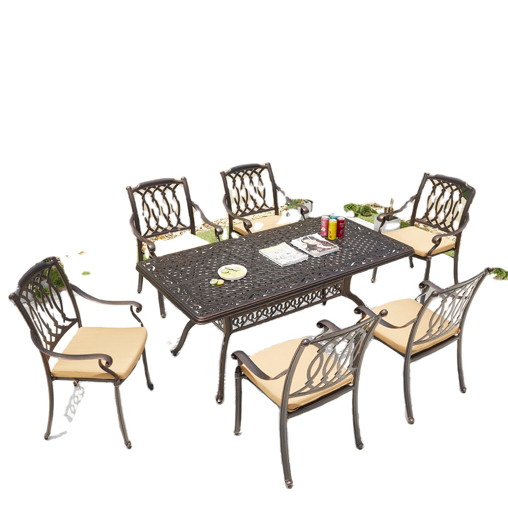 Modern Style Cast Aluminum Gar - Outdoor Furniture From China recension och pris