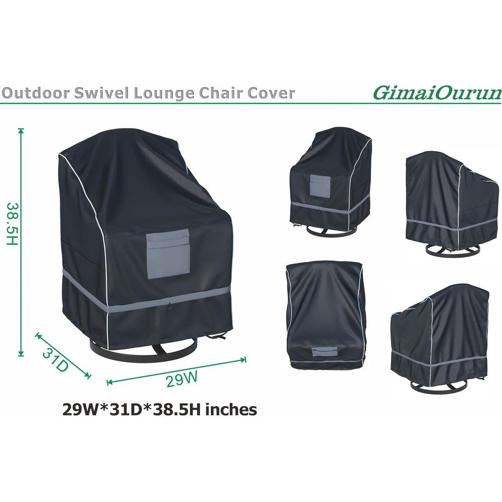 Outdoor Swivel Recliner Cover, - Outdoor Furniture Heavy Duty recension och pris