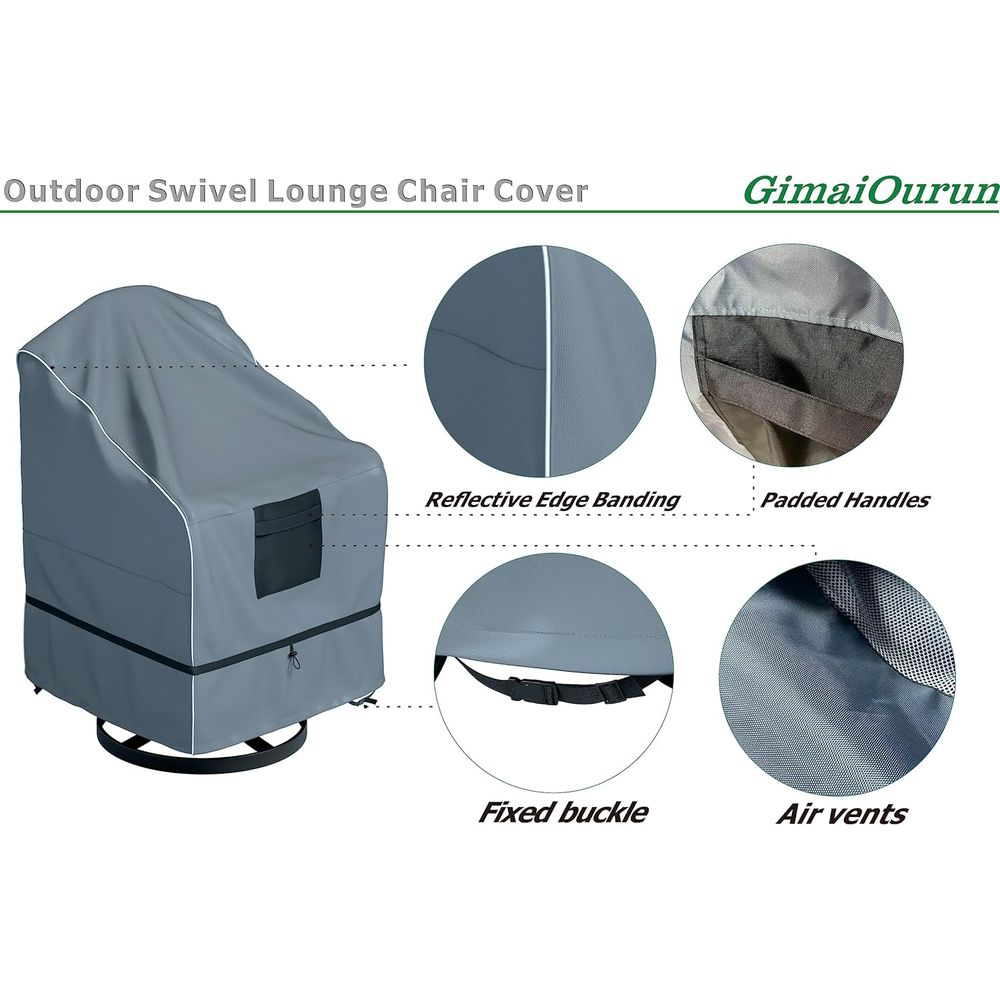 Outdoor Swivel Recliner Cover, - Outdoor Furniture Heavy Duty recension och pris