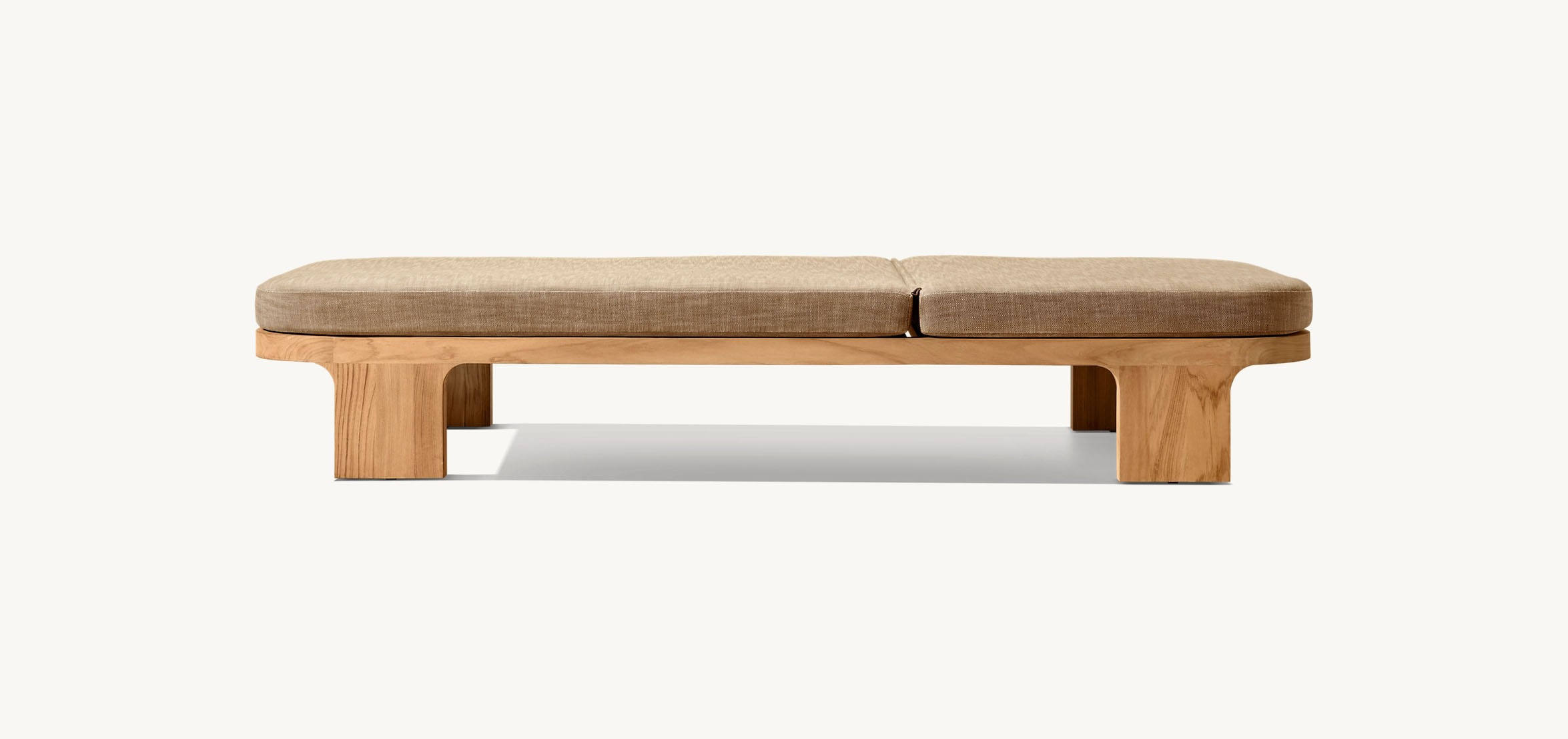 Custom Teak Wood Patio Lounger - Outdoor Furniture Europe recension och pris