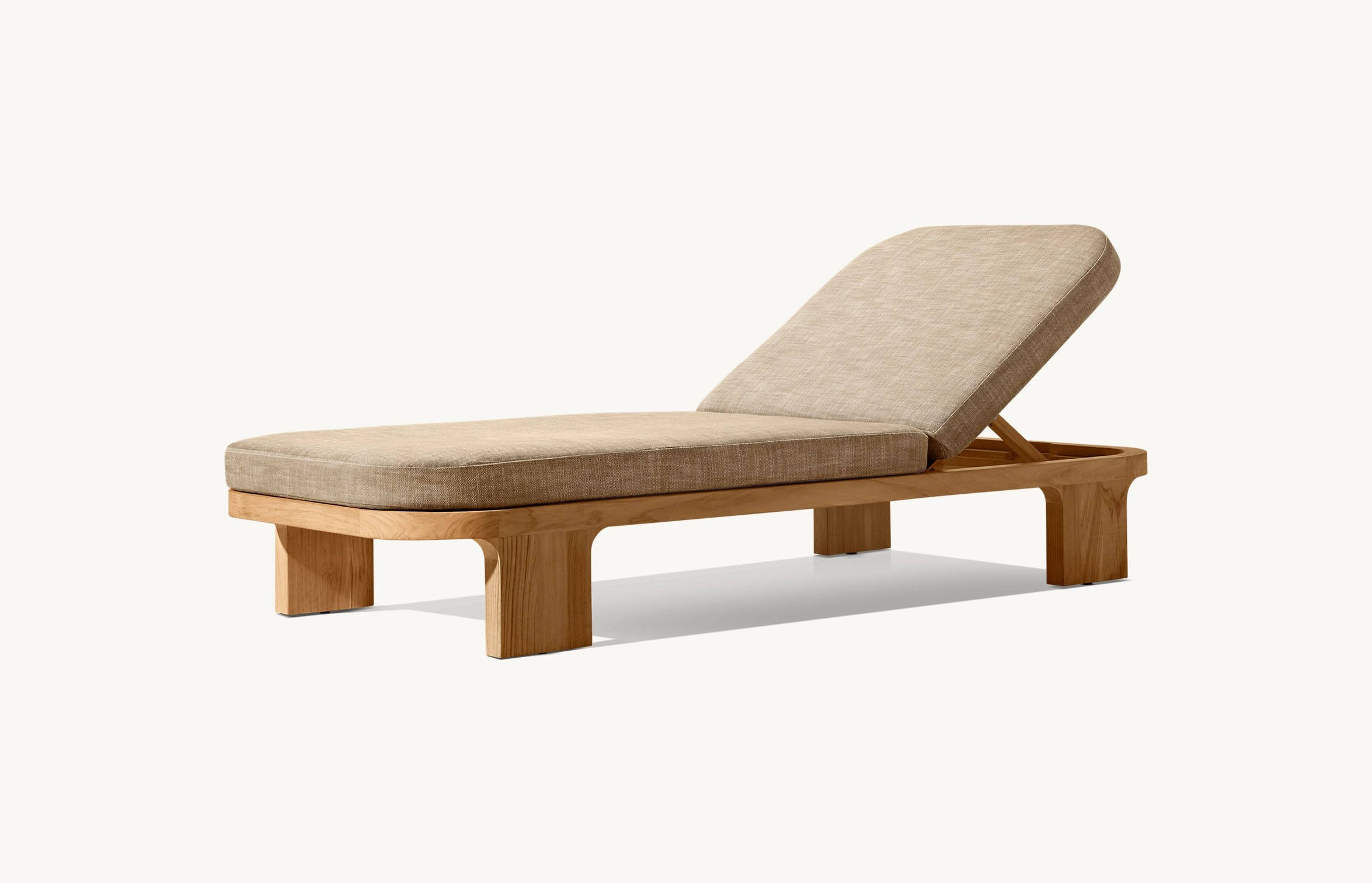 Custom Teak Wood Patio Lounger - Outdoor Furniture Europe recension och pris