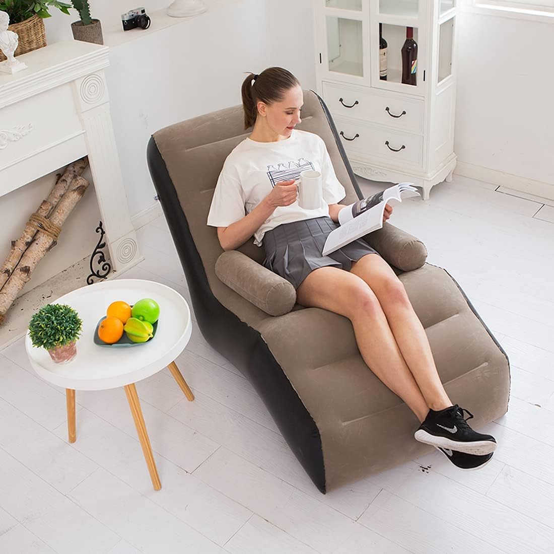Folding Lazy Sofa,Inflatable L - Outdoor Furniture Arhaus recension och pris