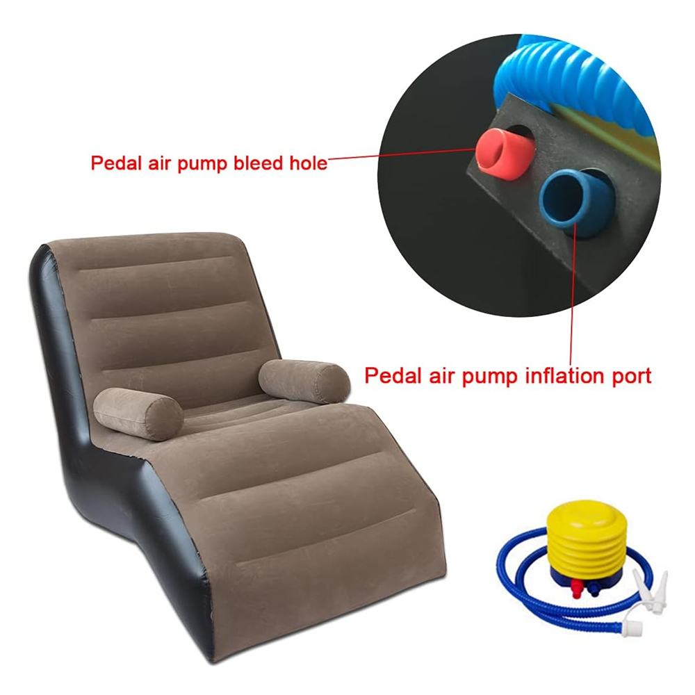Folding Lazy Sofa,Inflatable L - Outdoor Furniture Arhaus recension och pris