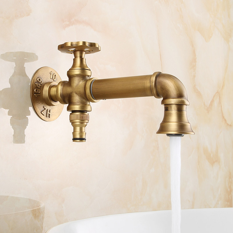 Brass Washing Machine Faucet A - Outdoor Furniture Balcony recension och pris