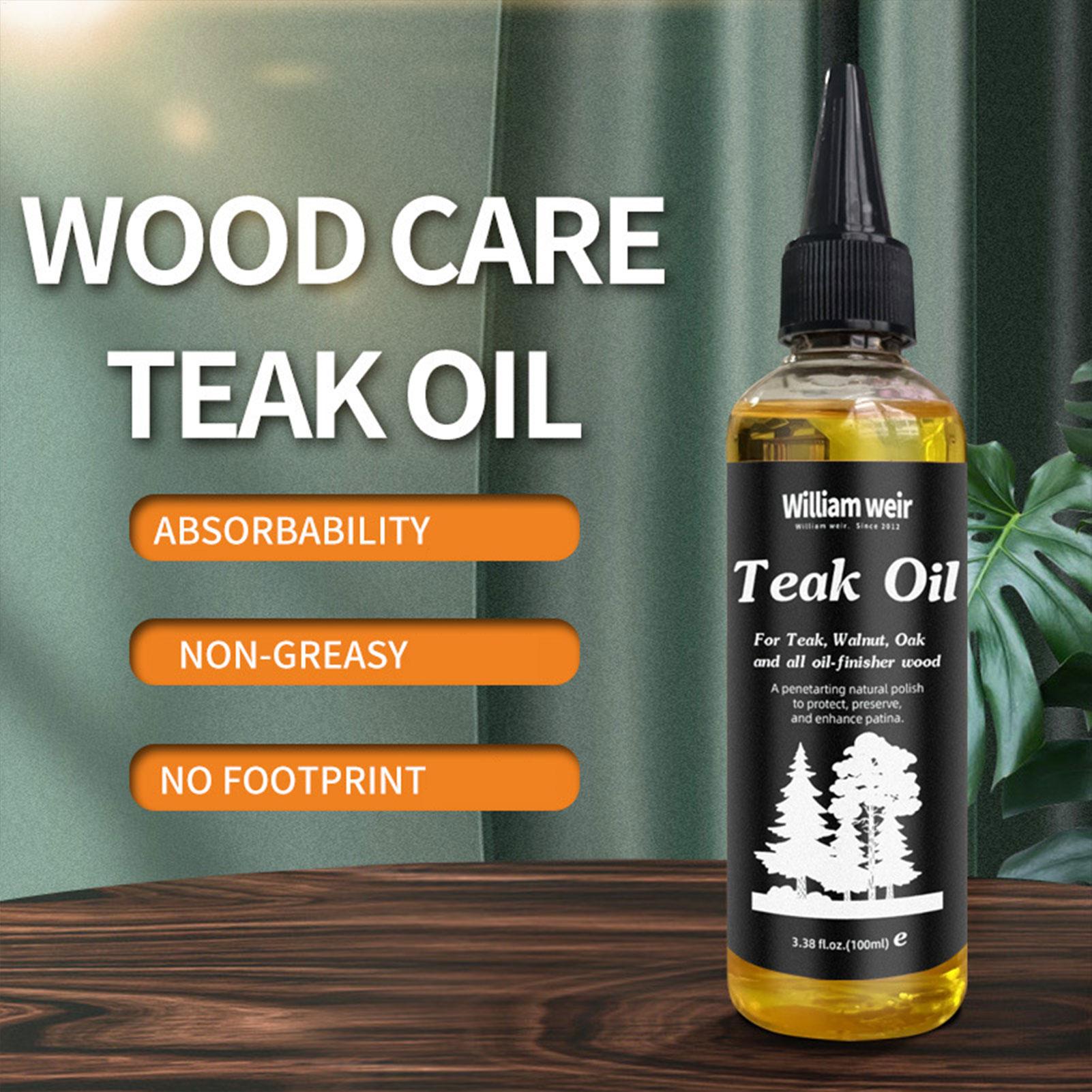 100ml Furniture Oil Wood Polis - Outdoor Furniture Teak recension och pris