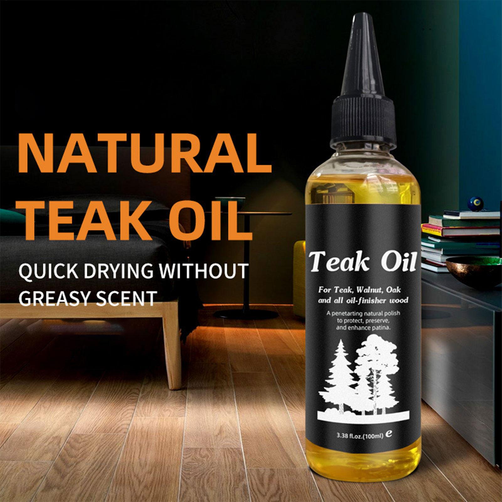 100ml Furniture Oil Wood Polis - Outdoor Furniture Teak recension och pris