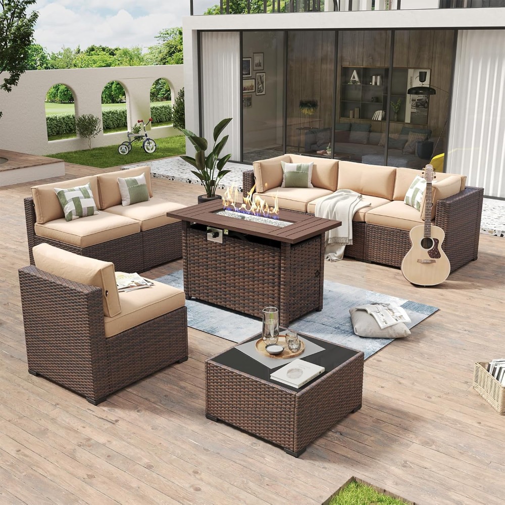 Exclusive Deal   Outdoor Patio - Outdoor Furniture Set With Fire Pit recension och pris