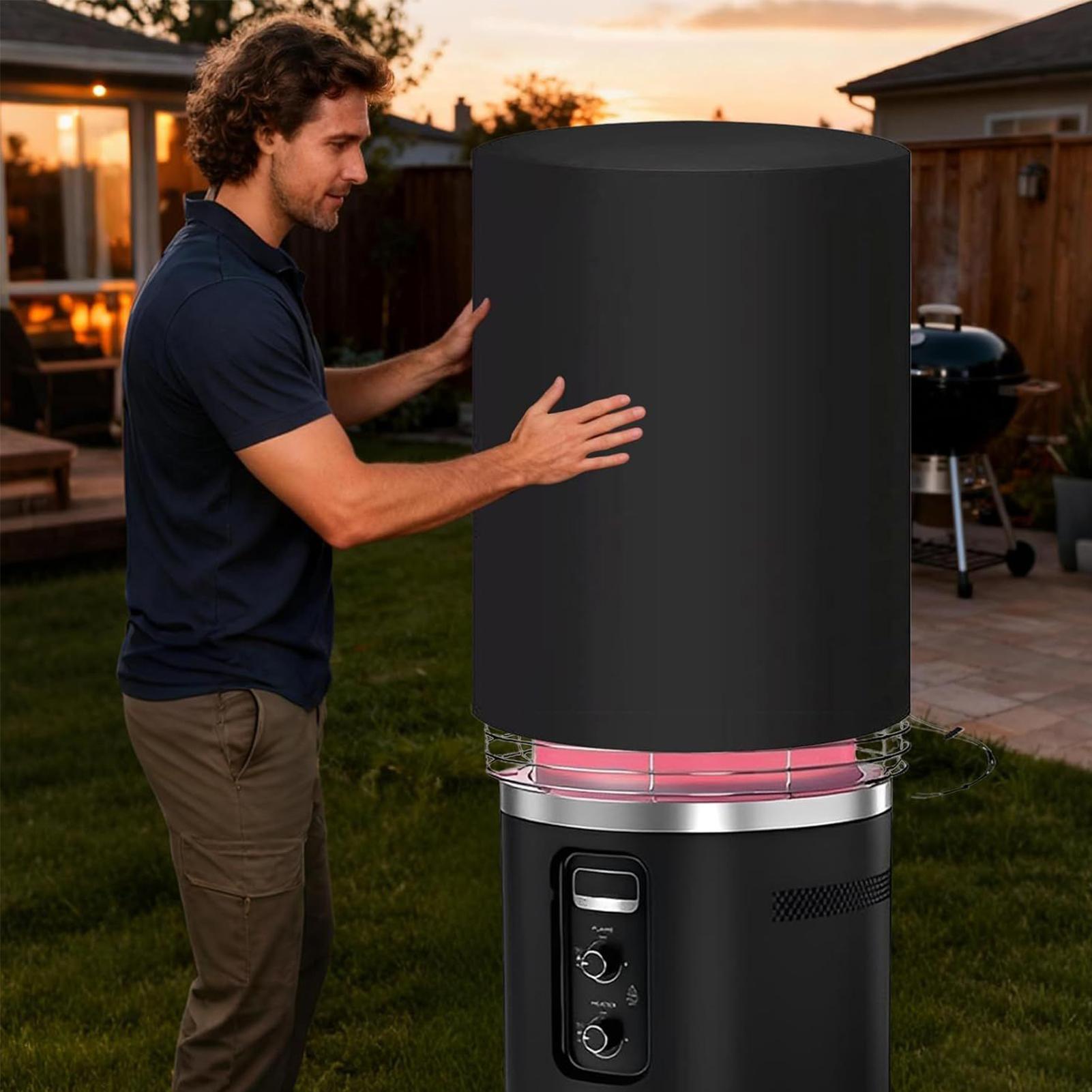 Fire Pit Column Cover Heavy Du - Outdoor Furniture Balcony recension och pris
