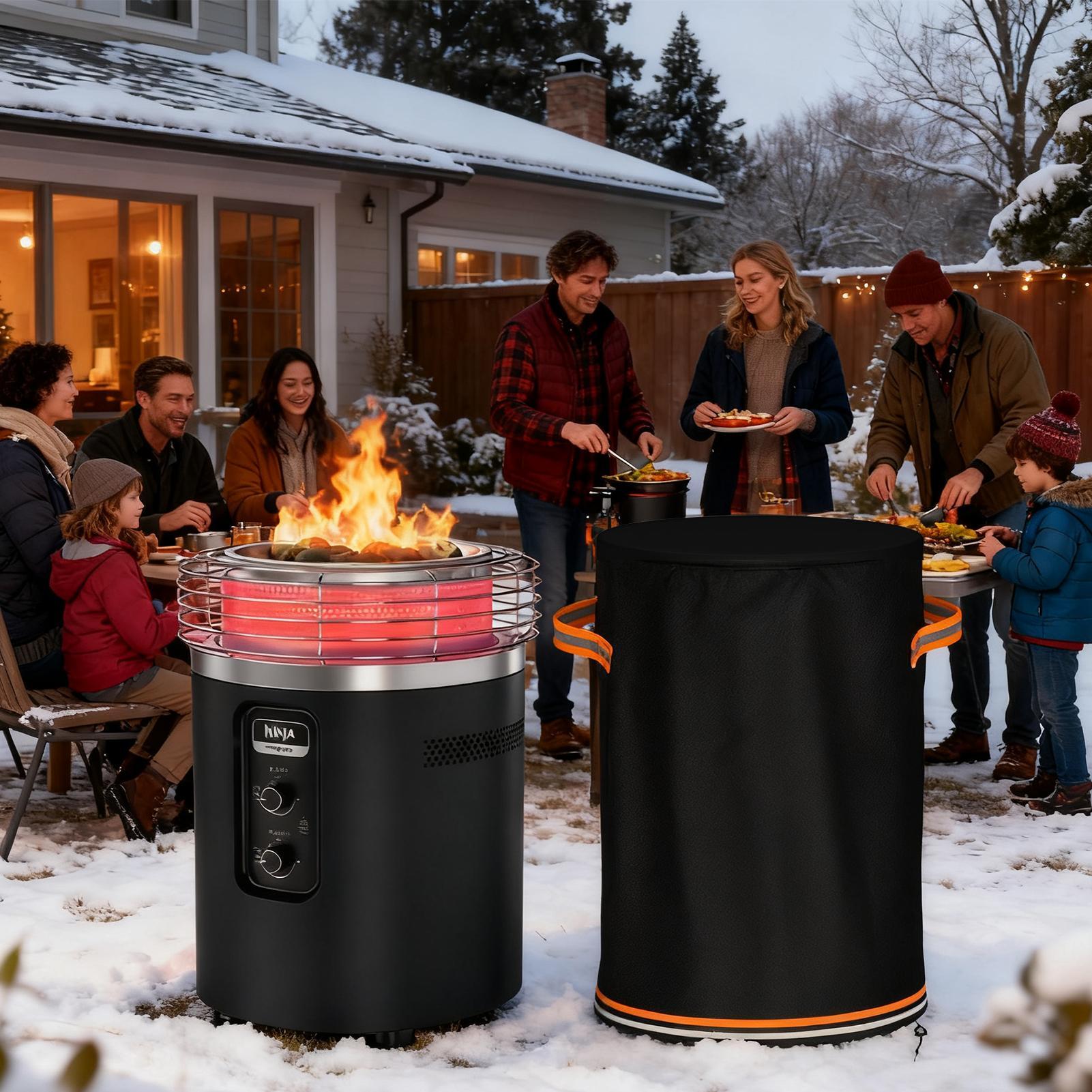 Fire Pit Column Cover Heavy Du - Outdoor Furniture Balcony recension och pris