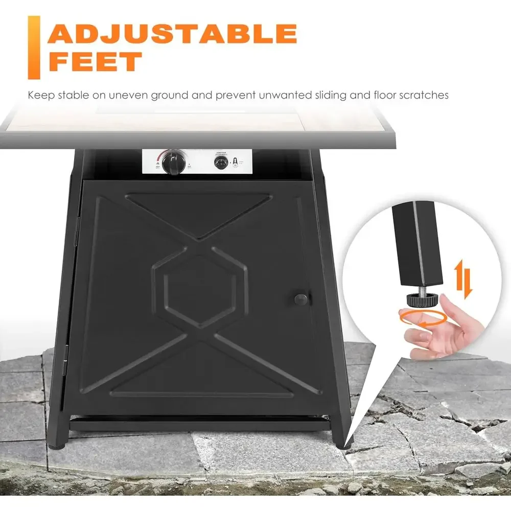 5-Piece Outdoor Patio Furnitur - Outdoor Furniture Set With Fire Pit recension och pris