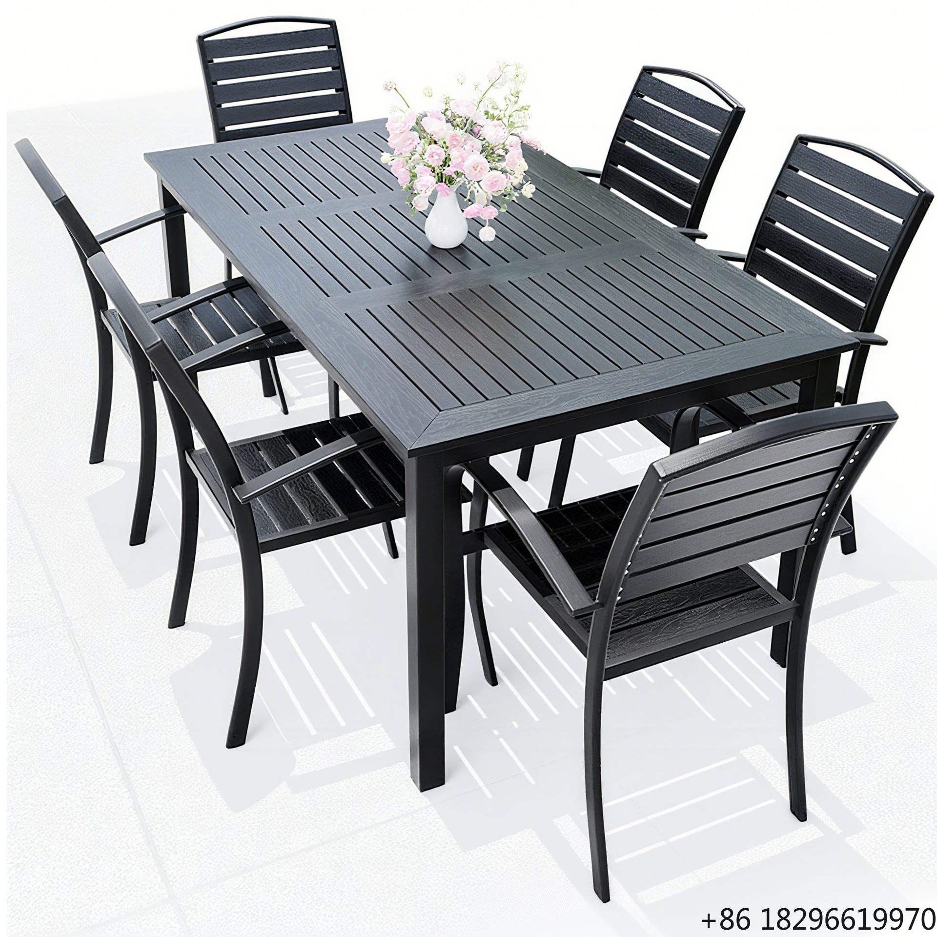 New Bamboo Picnic Garden Table - Outdoor Furniture Balcony recension och pris